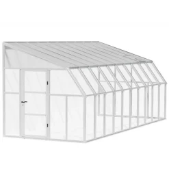 Sun Room Veranda in Policarbonato 2.7X6.3 m Bianco-Canopia Hot