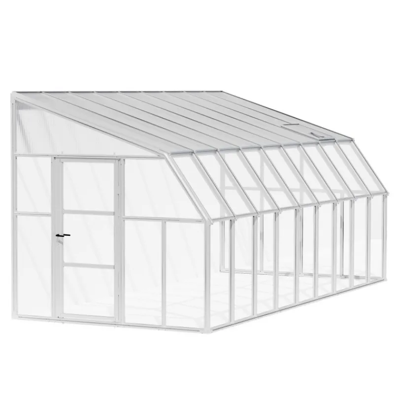 Sun Room Veranda in Policarbonato 2.7X5.7 m Bianco-Canopia Clearance