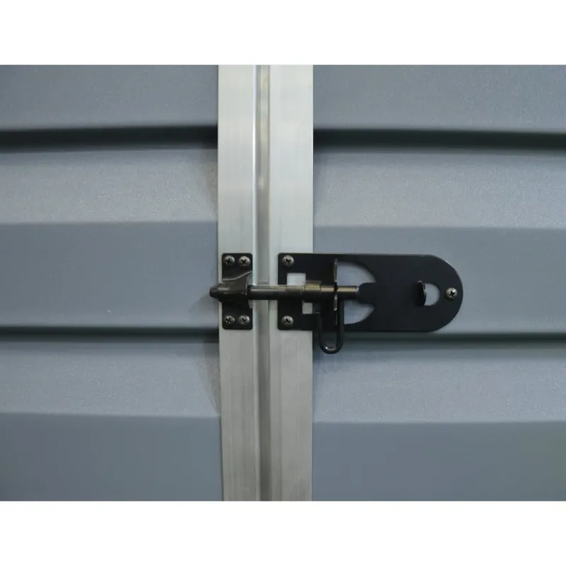 Voyager Casetta Da Giardino in Policarbonato 139X90X146 cm Grigio-Canopia