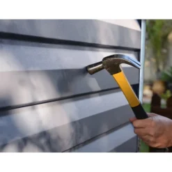 Voyager Casetta Da Giardino in Policarbonato 139X90X146 cm Grigio-Canopia