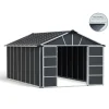 Yukon Casetta Da Giardino in Policarbonato 519X332X252 cm Grigio-Canopia New