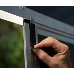 Yukon Casetta Da Giardino in Policarbonato 519X332X252 cm Grigio-Canopia New