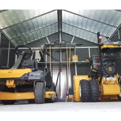 Yukon Casetta Da Giardino in Policarbonato 395X332X252 cm Grigio-Canopia Discount