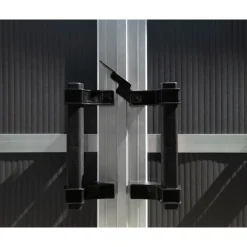 Yukon Casetta Da Giardino in Policarbonato 271X332X252 cm Grigio Pavimento Incluso-Canopia Hot