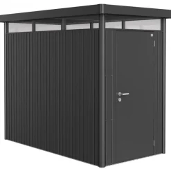 Casetta da Giardino in Metallo HIGHLINE S con Porta Standard-Biohort New