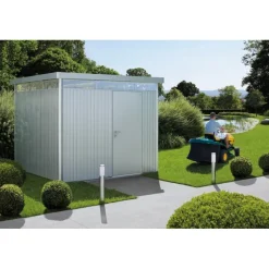 Casetta da Giardino in Metallo HIGHLINE S con Porta Standard-Biohort New