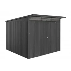 Casetta da Giardino in Metallo AVANTGARDE A7 ECO con Porta a Due Battenti-Biohort New