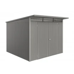 Casetta da Giardino in Metallo AVANTGARDE A7 ECO con Porta a Due Battenti-Biohort New