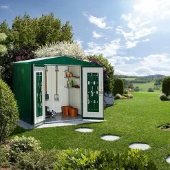 Casetta da Giardino in Metallo EUROPA 2A-Biohort Best