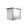 Casetta da Giardino in Metallo HIGHLINE 2 con Porta a Due Battenti-Biohort Outlet