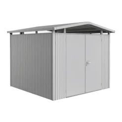 Casetta da Giardino in Metallo PANORAMA 2 con Porta a Due Battenti-Biohort Clearance