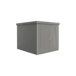 Casetta da Giardino in Metallo NEO 3B con Porta a Due Battenti-Biohort Outlet