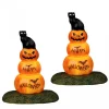 Cat And Pumpkin Set Of 2 B/O 4.5V Cod. 24939-Lemax Hot