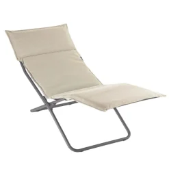 Chaise Longue BAYANNE GORDES LFM5063 Latte-LaFuma Discount