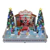 Christmas Grove Skating Rink con Alimentatore 4.5V Cod. 14870-Lemax Sale