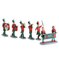 Christmas On Parade Set of 6 Cod. 03515-Lemax Outlet