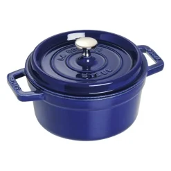 Cocotte 22 cm Blu in Ghisa-Staub Best