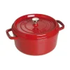 Cocotte 22 cm Rossa in Ghisa-Staub Best