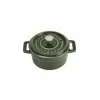Cocotte 28 cm Verde Basilico in Ghisa-Staub New
