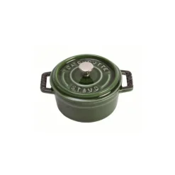 Cocotte 28 cm Verde Basilico in Ghisa-Staub New
