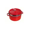 Cocotte con Cestello 26 cm Rossa in Ghisa-Staub Clearance