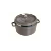 Cocotte con Cestello 26 cm Grigia Graphite in Ghisa-Staub Best