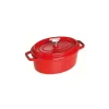 Cocotte Ovale 23 cm Rossa in Ghisa-Staub Best