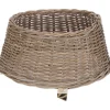 Copribase Albero di Natale Rattan Intrecciato 60 Cm-Koopman Discount