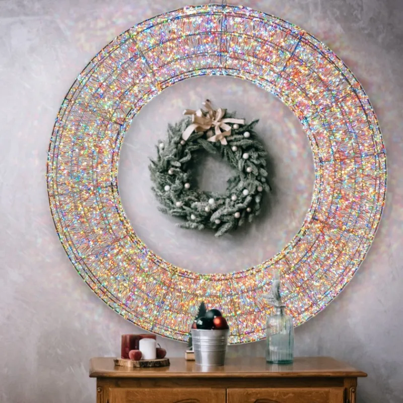 Corona 3D Marrone Ø 110cm HDM 15000 MicroLED RGB-Lotti Best