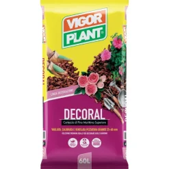 Corteccia selezionata di Pino Grande 25-40 mm Decoral 60 litri-Vigorplant Best