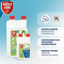 Cyperbase Antizanzara Insetticida Multi Insetto Concentrato 1 litro-SBM Hot