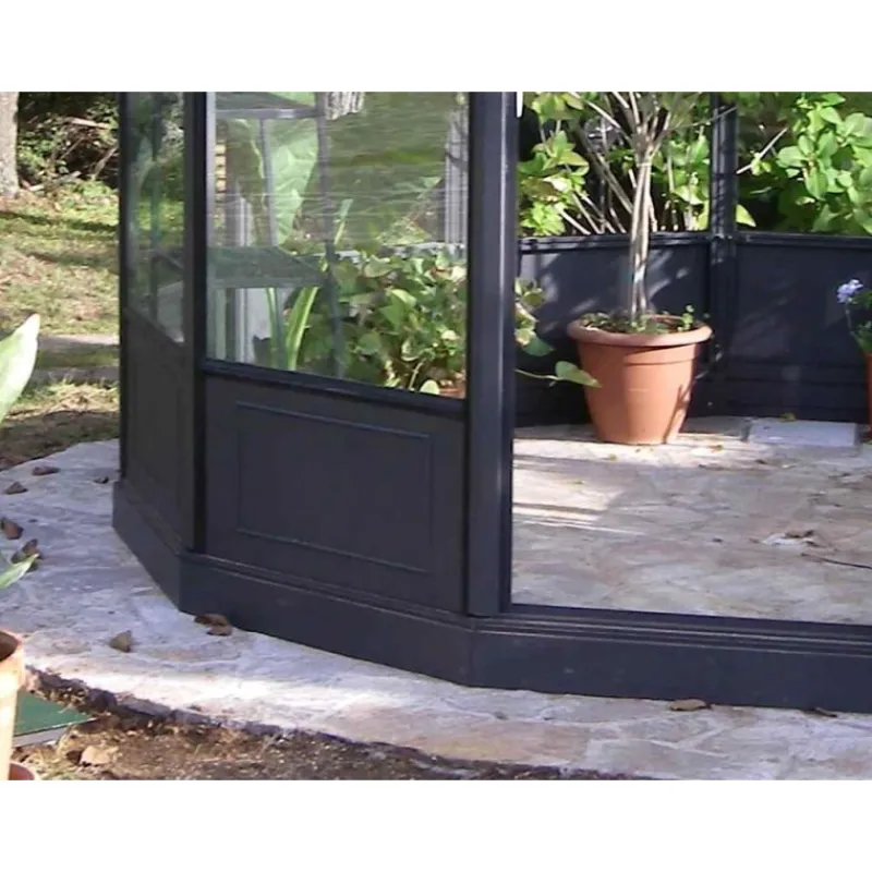 Decorazione CORNICE su pannello per Serra Professionale-Serre e Giardini