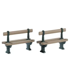 Double Seated Bench Set of 2 Cod. 74235-Lemax Discount