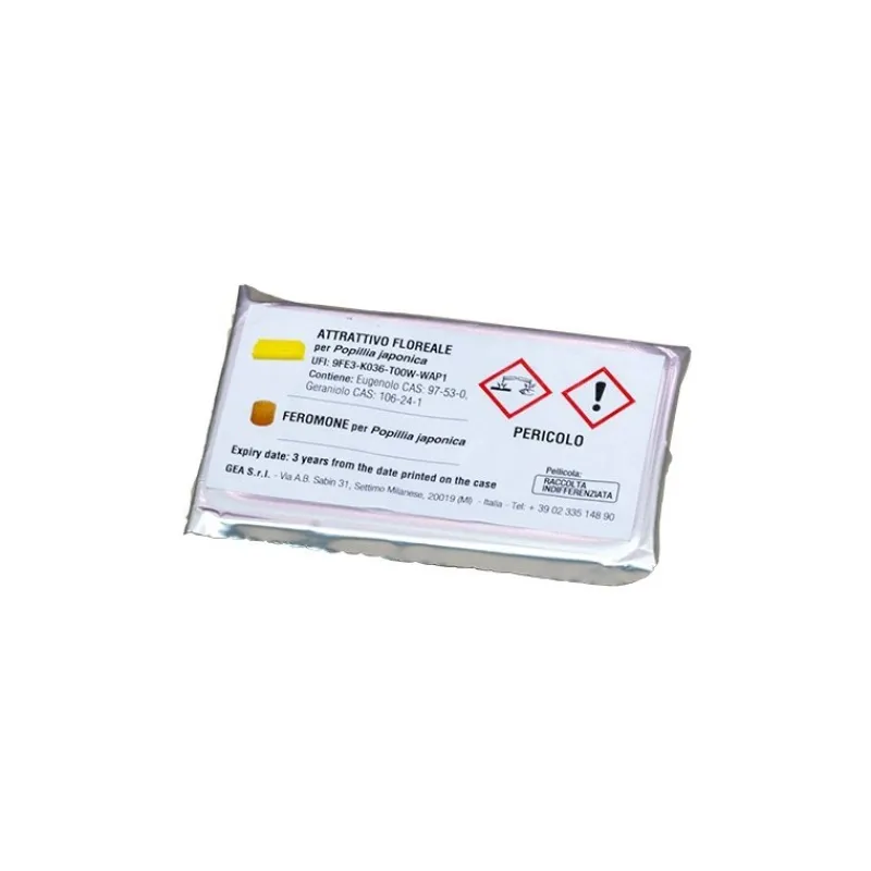 Erogatore di Feromone e Attrattivo per Popillia Japonica-InVerde Hot