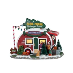 Farm Fresh Christmas Trees con Alimentatore Cod. 25928-Lemax Clearance