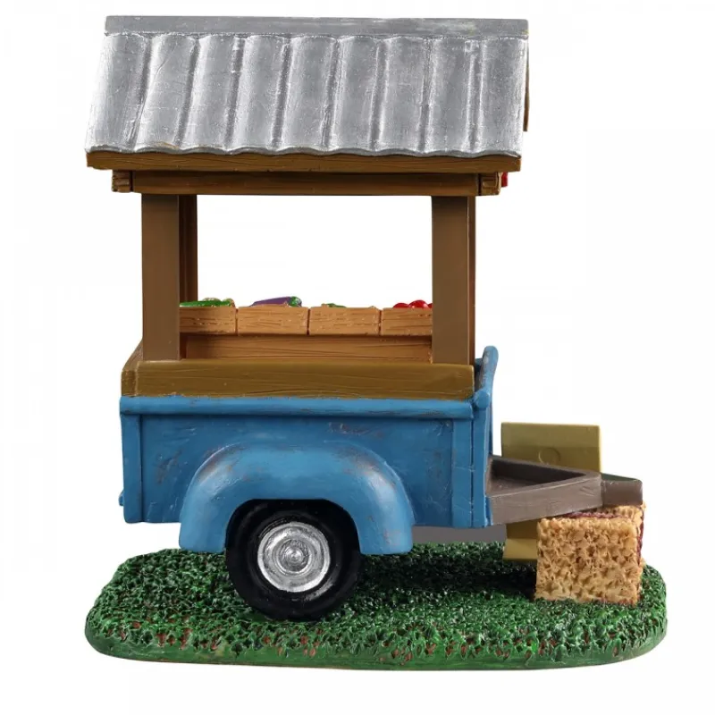 Farm Fresh Vegetable Trailer Cod. 13565-Lemax Clearance