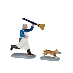 Feline Fish Thief Set Of 2 Cod. 42332-Lemax Sale