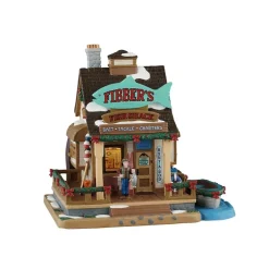 Fibber's Fish Shack con Alimentatore 4.5V Cod. 55329-Lemax New
