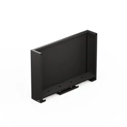 Fioriera Alta DECO PLANTER DIVIDER 25 in Metallo colore Nero e Legno 100x25x80 cm-Herstera Best