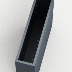 Fioriera Alta PLANTER DIVIDER 25 in Metallo colore Antracite 100x25x80 cm-Herstera Sale