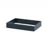 Fioriera Bassa PLANTER EDGE in Metallo colore Antracite 150x100x25 cm-Herstera Clearance