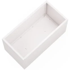 Fioriera PLANTER 50 in Metallo colore Bianco 100x50x50cm-Herstera Hot