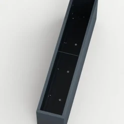 Fioriera PLANTER 30 in Metallo colore Antracite 150x30x50 cm-Herstera Discount