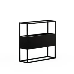 Fioriera Hestera PLANTER HUB in Metallo colore Antracite 80x25x78-Herstera Hot