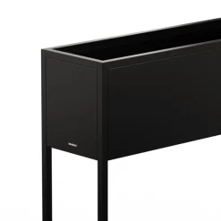 Fioriera Hestera PLANTER HUB in Metallo colore Antracite 80x25x78-Herstera Hot