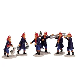 Fireman Set of 6 Cod. 02446-Lemax Best