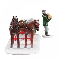 Firewood Delivery Set Of 2 Cod. 13559-Lemax Online