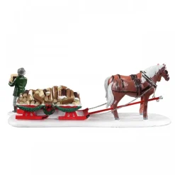 Firewood Delivery Set Of 2 Cod. 13559-Lemax Online