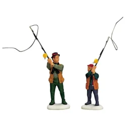 Flyfishing With Dad Set of 2 Cod. 12495-Lemax Clearance