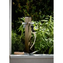 Fontana da Giardino Aquapoint Triangle da Interrare Verde Sottobosco-Acquapoint Best